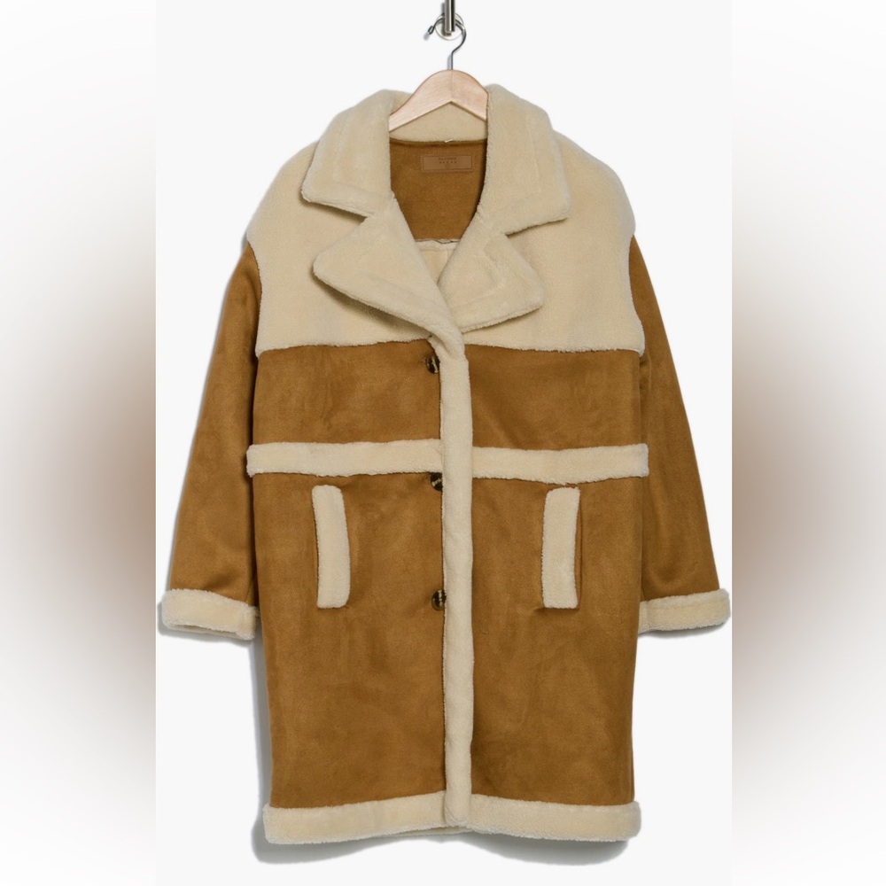 Blank NYC faux Sherpa coat brand new with tag